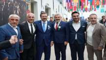 ASLANTAŞ, TOBB BAŞKANI M. RİFAT HİSARCIKLIOĞLU İLE BİR ARAYA GELDİ