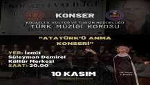 ATATÜRK’Ü ANMA KONSERİ