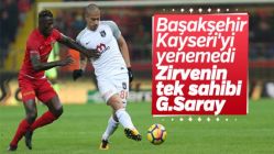 Başakşehir, Kayserispor'la berabere kaldı