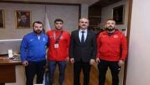 Başkan Çiftçi, Dünya ikincisini ağırladı