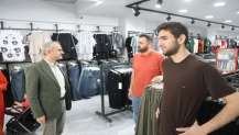 Başkan Çiftçi, güne esnaf ziyaretiyle başladı