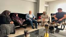Başkan Çiftçi, ilçe sakinleriyle bir arada