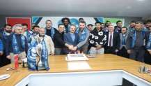 Başkan Çiftçi, şampiyon kadroyla bir araya geldi