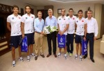 Başkan Karaosmanoğlu, Dünya Şampiyonlarını ağırladı