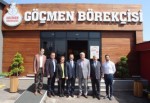 Başkan Karaosmanoğlu, Göçmen Börekçiye konuk oldu.