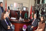 Başkan Karaosmanoğlu, Siyasi Partilere ziyaret gerçekleştirdi.