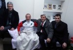 Başkan, Kocaelisporlu Yalçın’ı ziyaret etti