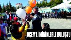 Başkan Köşker OÇEM’li miniklerle buluştu
