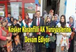 Başkan KÖŞKER ve KAFLI'DAN Yavuz Selim, Hürriyet ve Ulus'a Karanfilli Ak Yürüyüş