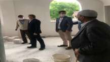 Başkan Şayir, İmam-ı Şafii Cami inşaatını inceledi