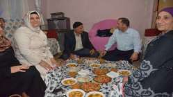 Başkan Toltar çat kapı ziyaretinde