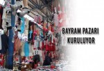 Bayram Pazarı kuruluyor