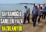 BAYRAMOĞLU SAHİLLERİ YAZA HAZIRLANIYOR