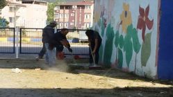 Belediyeden Okulların Çevre Düzenlemesi