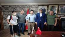 Beyazay'dan MHP'ye ziyaret
