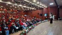 Bilgi evi öğrencileri ve velileri akran zorbalığına karşı bilinçlendi