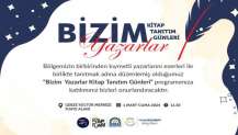 BİZİM YAZARLAR KİTAP TANITIM GÜNLERİ- 1-3 MART 2024