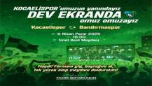 Büyükşehir, Bandırma maçını dev ekrana taşıyor