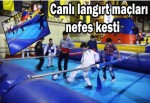 Canlı langırt maçları nefes kesti