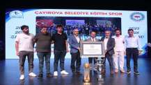 Çayırova sporcuları törenine damga vurdu