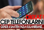 Cep telefonu kısırlık nedeni