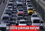 D-100’de trafik çilesi