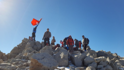 Dağcılarımız 3000 Mt'de ilimizi temsil ettiler.