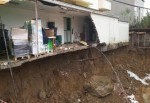 Darıca’da İstinat duvarı çöktü