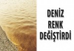 Deniz, renk değiştirdi