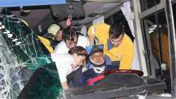 Denizli’de zincirleme kaza: 17’si öğrenci 25 yaralı