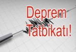 Deprem tatbikatı gerçekleştirildi