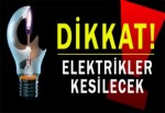 Dikkat! Elektrik Kesintisi Var