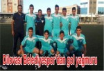 Dilovası Belediyespor’dan gol yağmuru