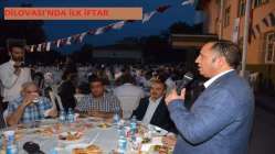 Dilovası’nda ilk iftar