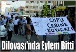 Dilovası'nda eylem bitti