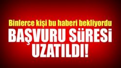 Dolu mağdurları dikkat! Başvuru süresi uzatıldı