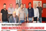 Ekmek maliyetinin altında satılamayacak