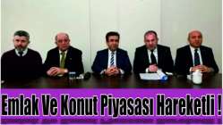 Emlak ve konut piyasası hareketli!