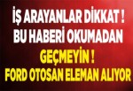 Ford eleman alacak