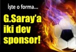 Galatasaray'a iki dev sponsor