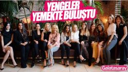 Galatasaray'da futbolcu eşleri buluştu