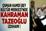 Gebze’de Kahraman Tazeoğlu izdihamı