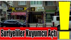Gebze’de Suriyeliler kuyumcu açtı!