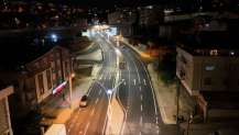 Gebze Eskihisar Feribot Yolu ışıl ışıl;