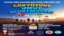 GÖLCÜK'TE UÇURTMALAR GAZZE’NİN ÇOCUKLARI İÇİN UÇACAK