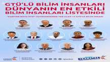 GTÜ Akademisyenleri Dünyanın En Etkili Bilim İnsanları Listesinde