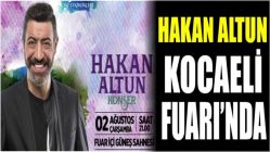 Hakan Altun, Kocaeli Fuarı’nda