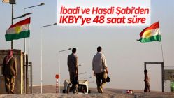 IKBY'ye 6 maddelik talep sunuldu