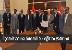 İlçemiz adına önemli bir eğitim yatırımı