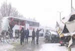 İstanbul-Edirne yolu çift yönlü kapandı!